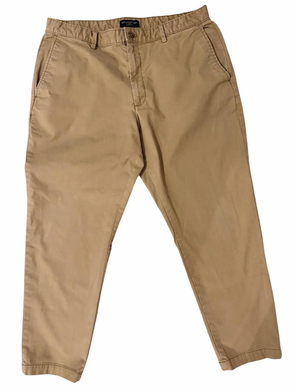 Banana Republic Men's‎ Athletic Lived-In Chino. Size 36/30 Color: Acorn